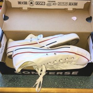 Worn Once Low Top Converse